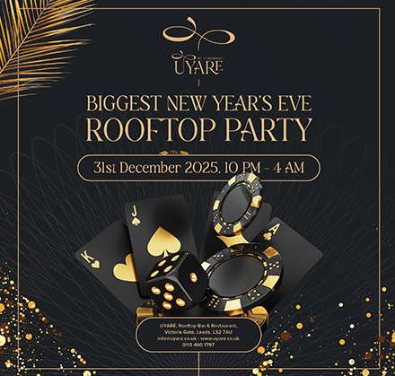 Uyare Biggest New Year's Eve Rooftop Party poster, 31st December 2025