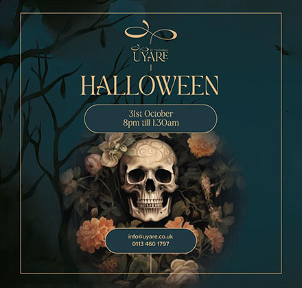Uyare Halloween on the Rooftop event poster, 31st October